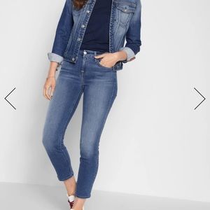 7 for all mankind b (air) Kimme crop jeans